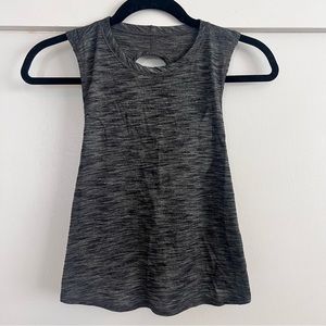 Lululemon open back crossed tank top